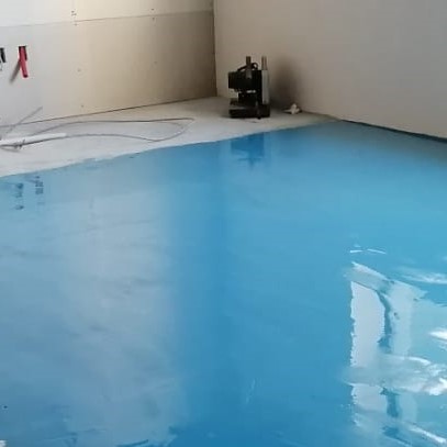 Piso de Mortero Epóxico Acabado Autonivelante