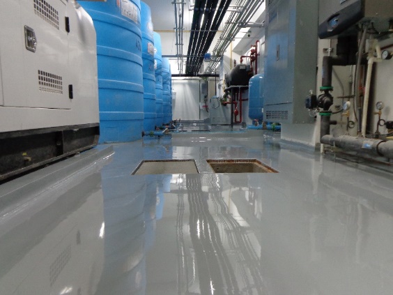 Piso de Mortero Epóxico Acabado Autonivelante