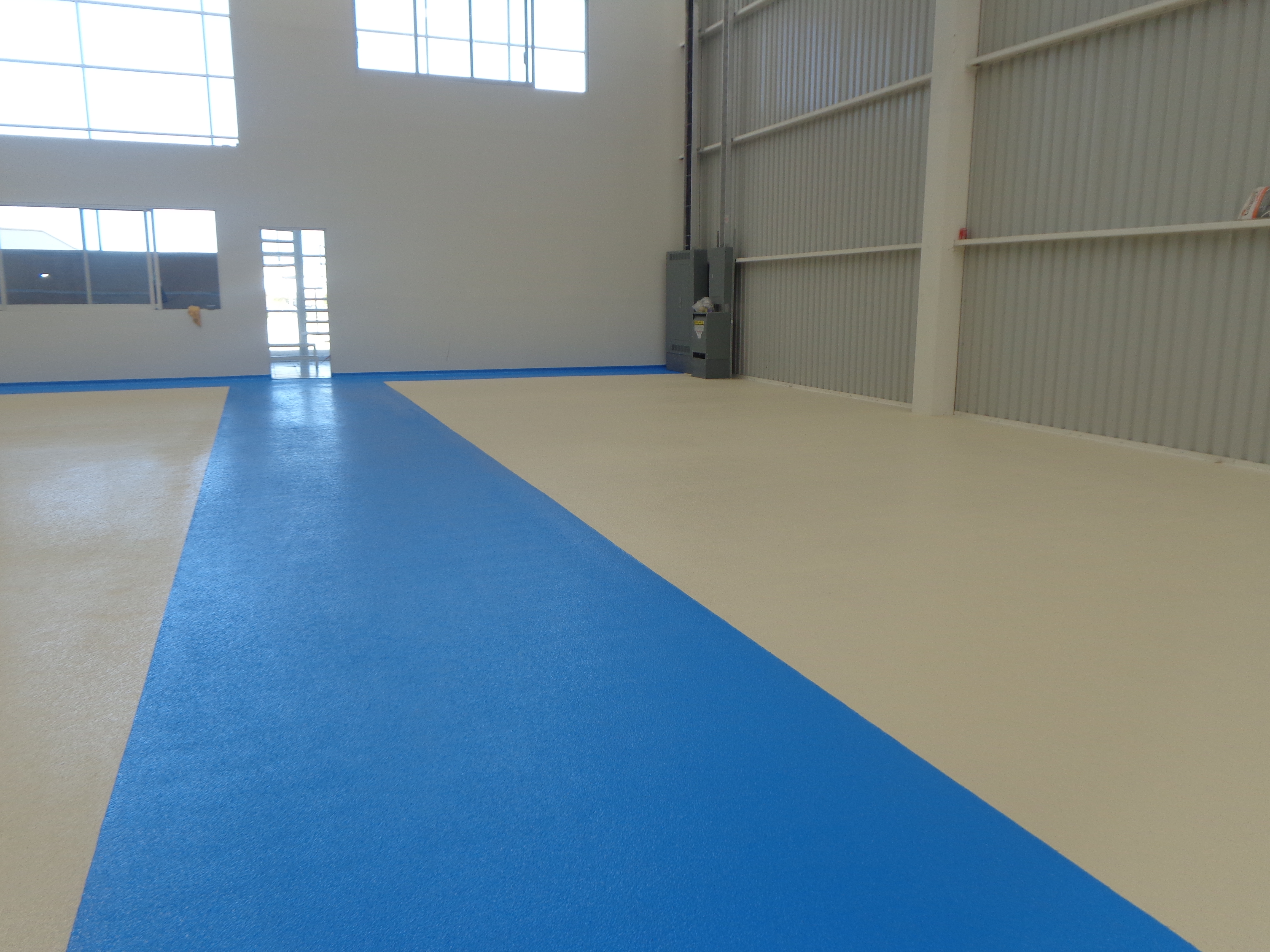 Piso de Mortero Epóxico Acabado Autonivelante